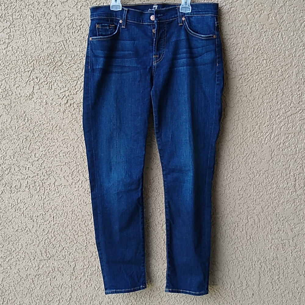 7 for all mankind Josephina skinny boyfriend jeans